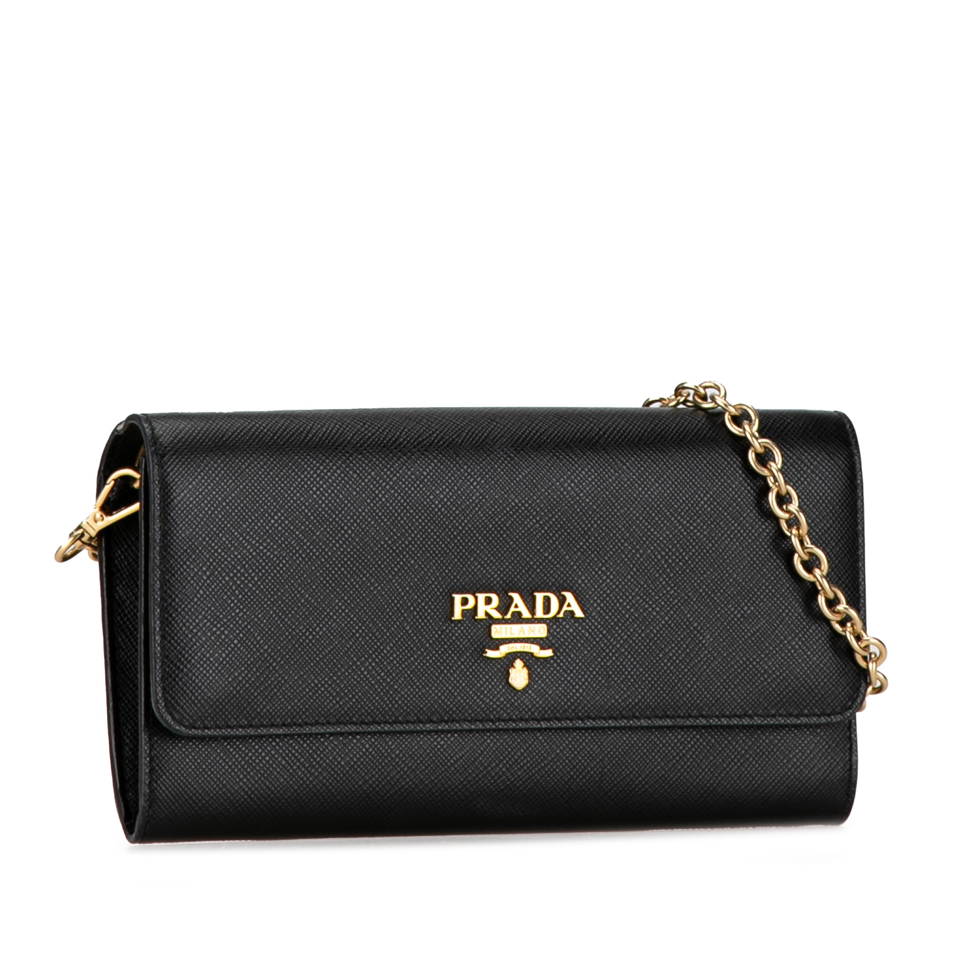 Saffiano Lux Wallet On Chain