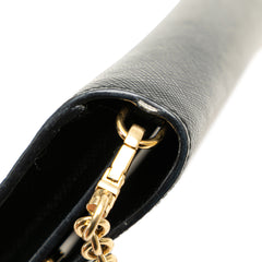 Saffiano Lux Wallet On Chain