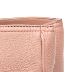 Medium Calfskin Bamboo Shopper Satchel