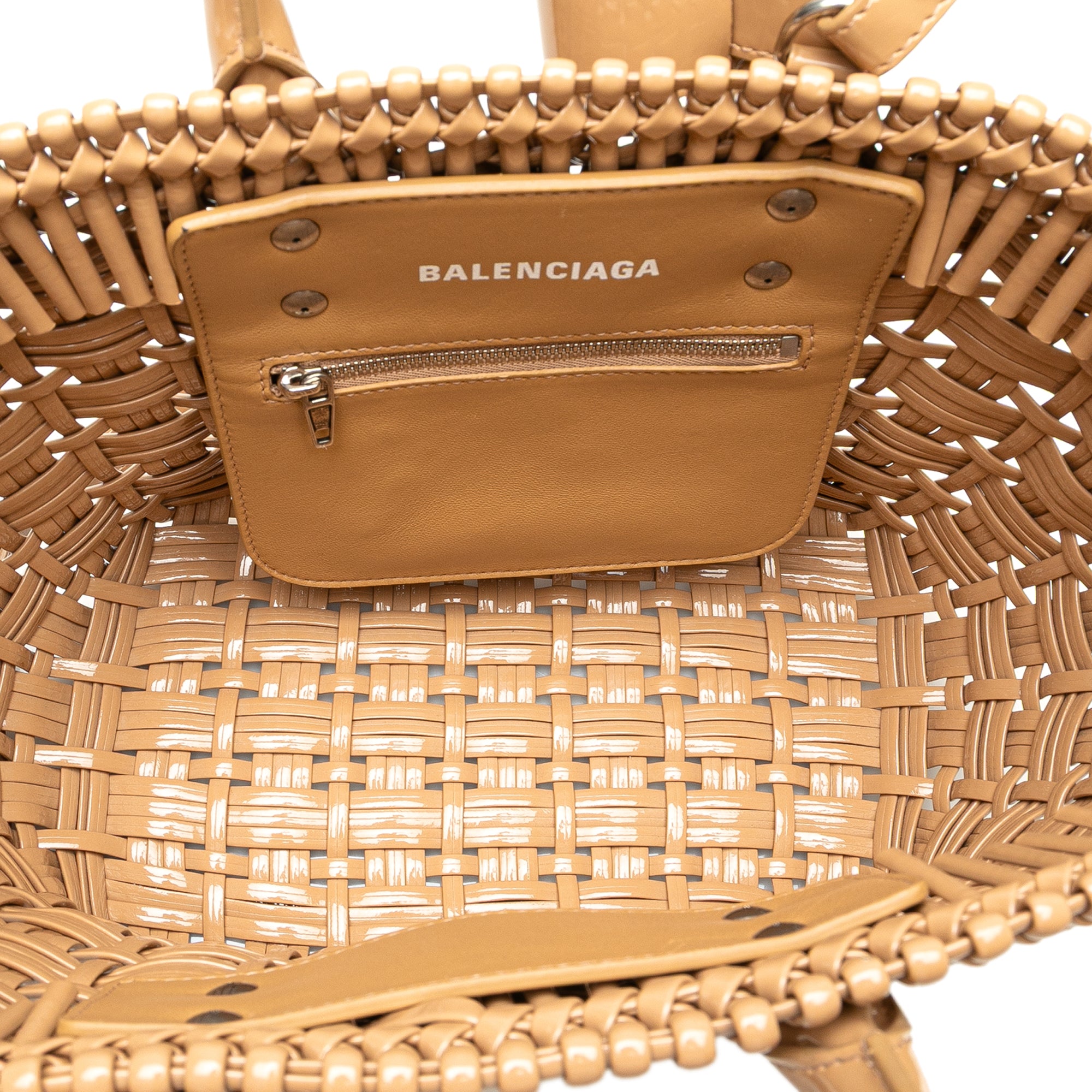 Faux Leather Bistro Panier XS