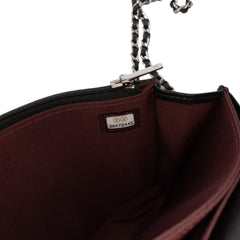 Mini CC Lambskin Wallet on Chain