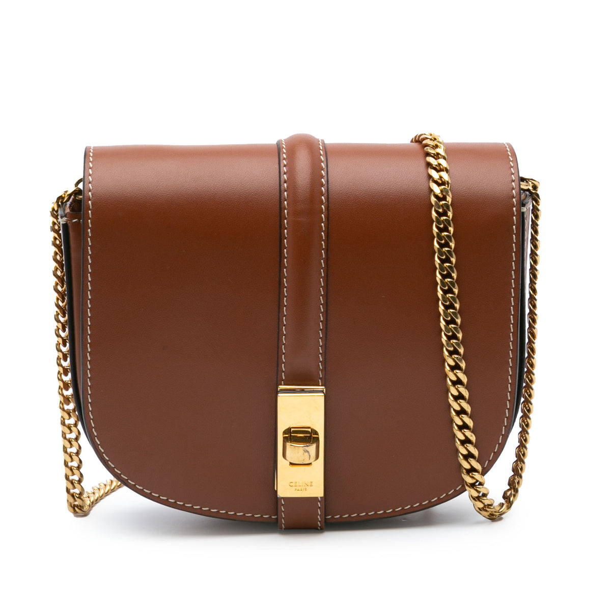 Small Leather Besace 16 Wallet On Chain