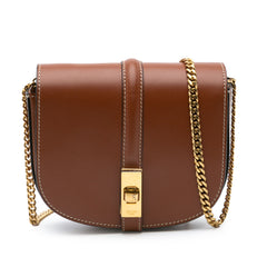 Small Leather Besace 16 Wallet On Chain