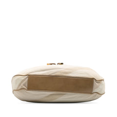 Small Leather and Mega Nova Check Canvas Warrior Hobo