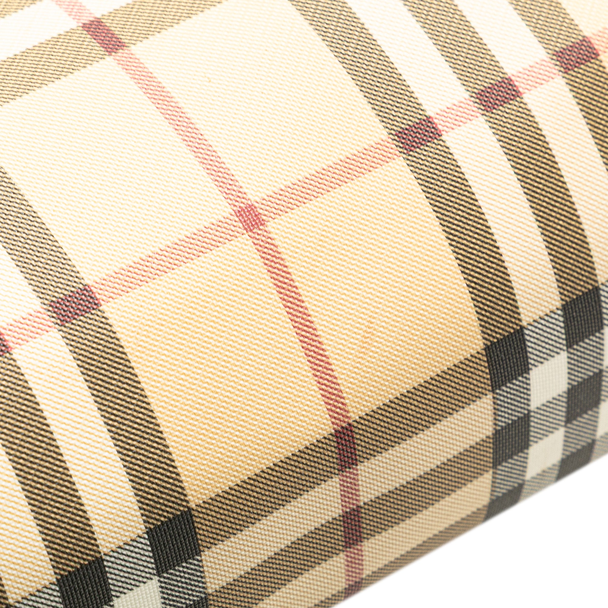 House Check Coated Canvas Tote