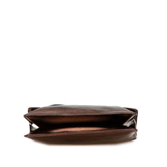 Metallic Lambskin Flap Crossbody