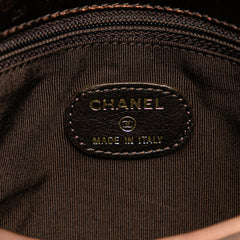 Metallic Lambskin Flap Crossbody