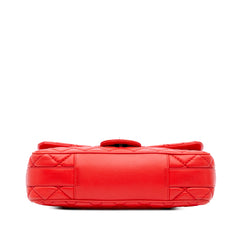 Jumbo Lambskin Easy Carry Flap Satchel