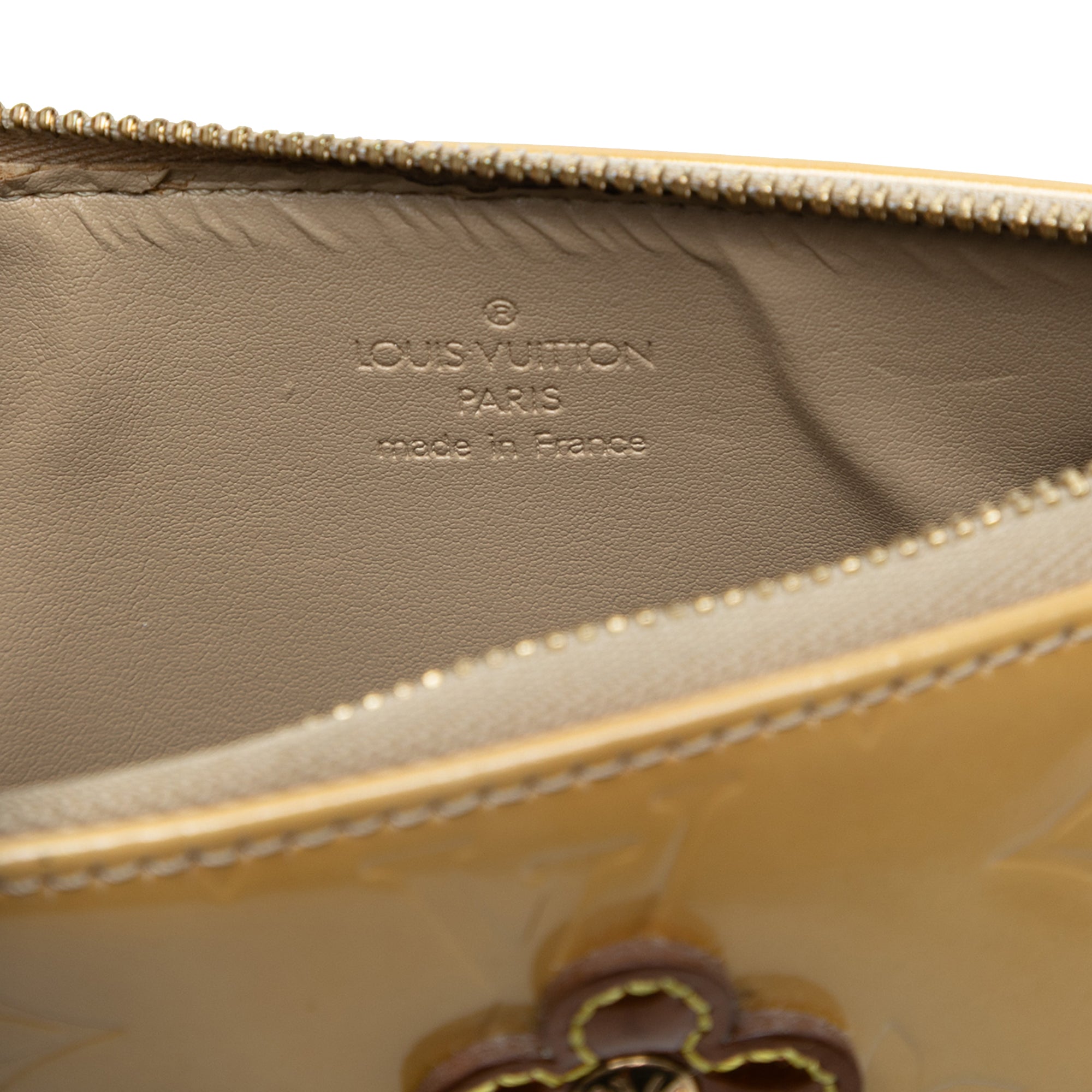 Monogram Vernis Fleurs Lexington Pochette