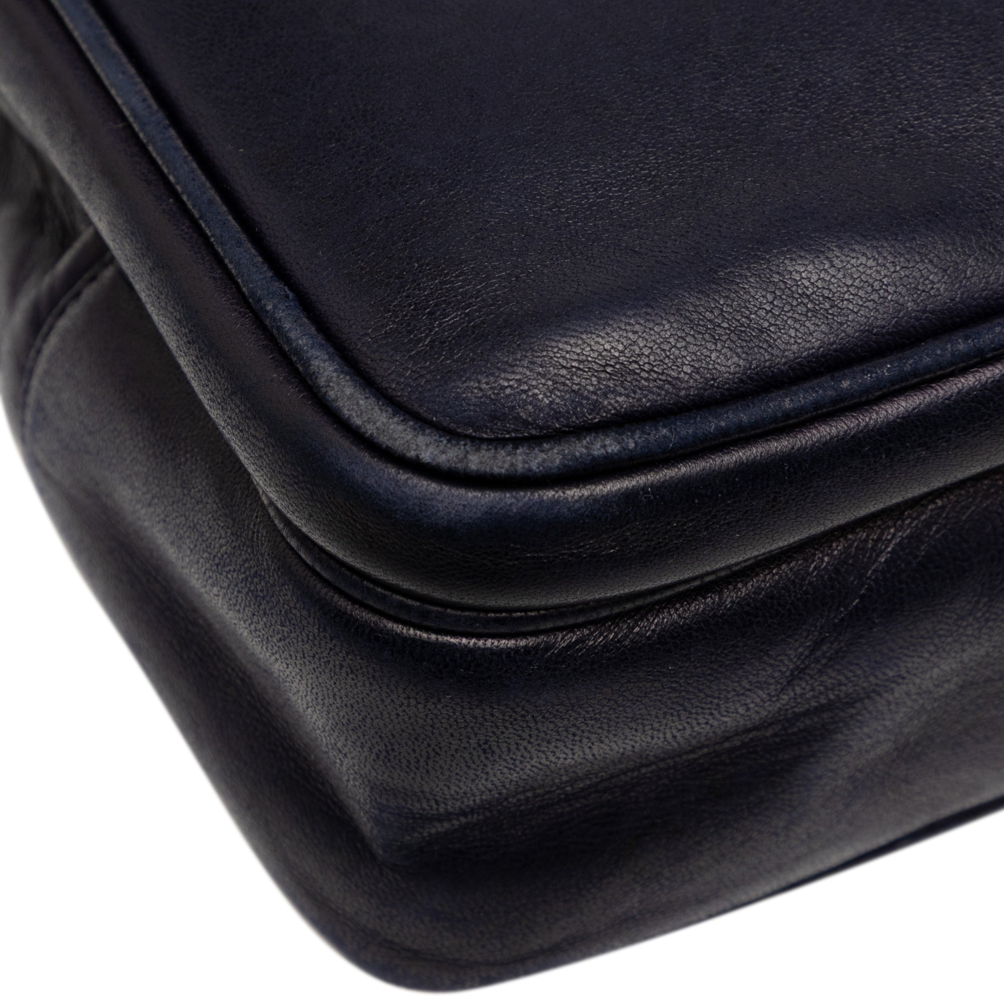 CC Lambskin Front Pocket Tote