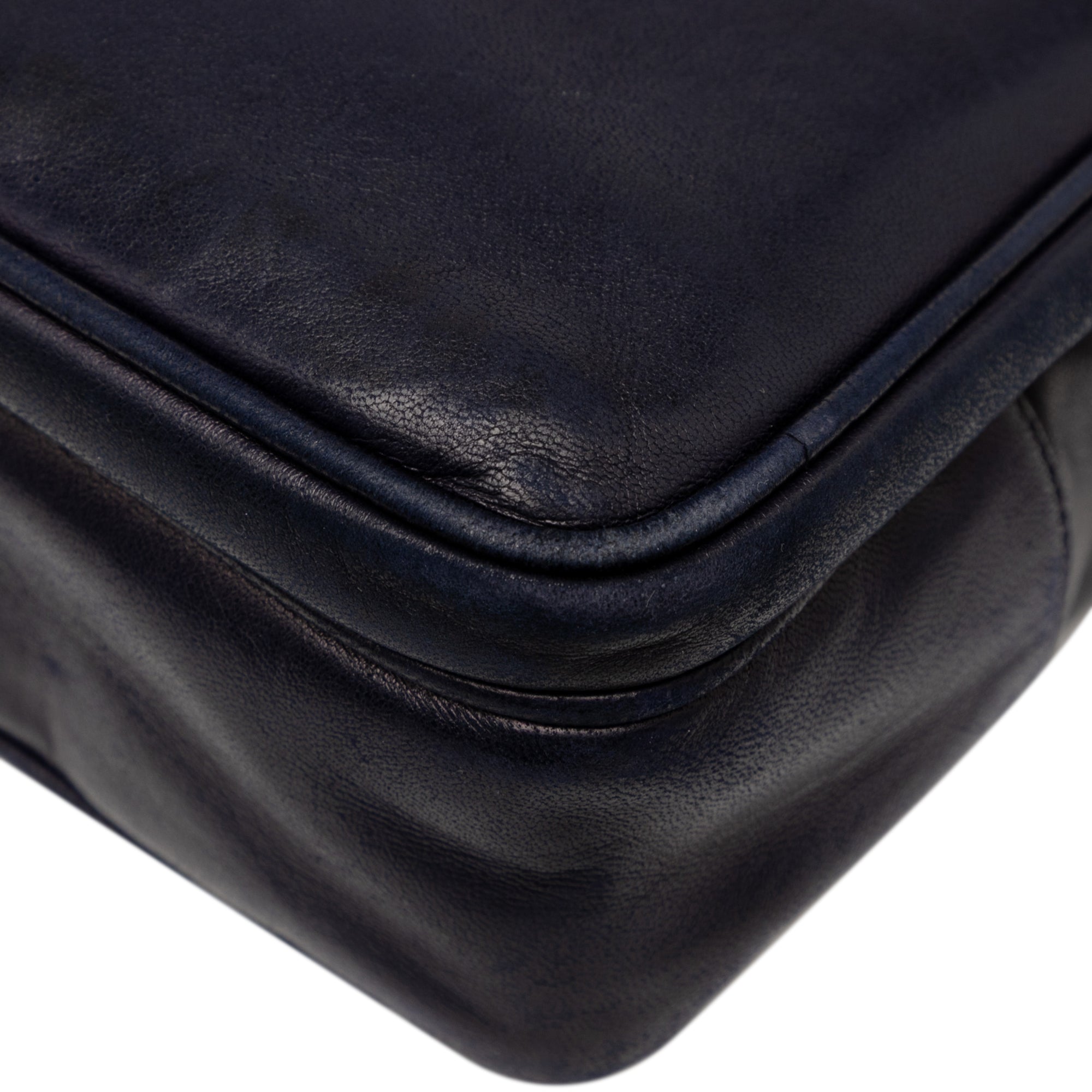 CC Lambskin Front Pocket Tote