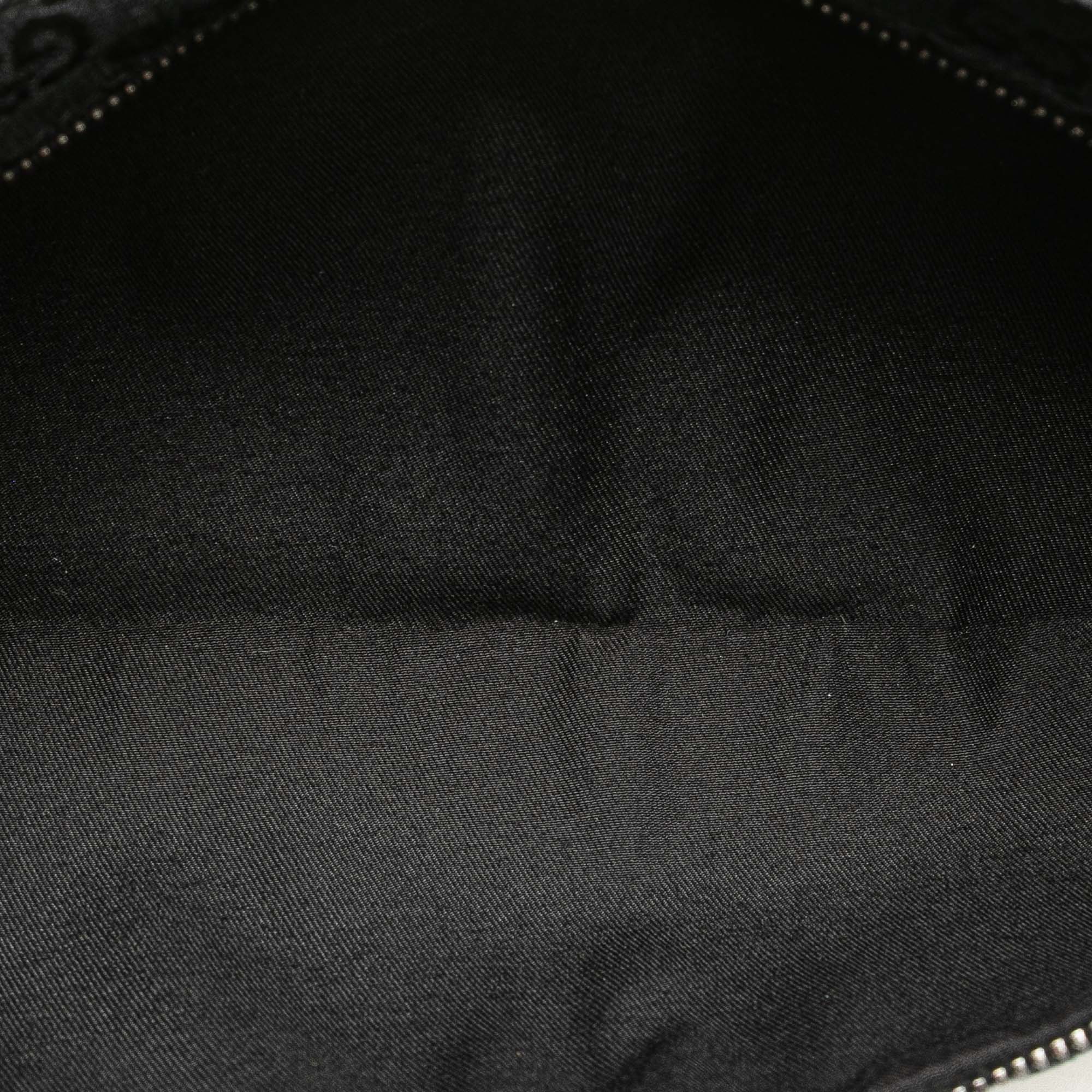 GG Canvas Double Pocket Belt Bag