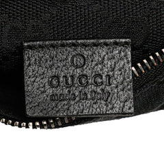 GG Canvas Double Pocket Belt Bag