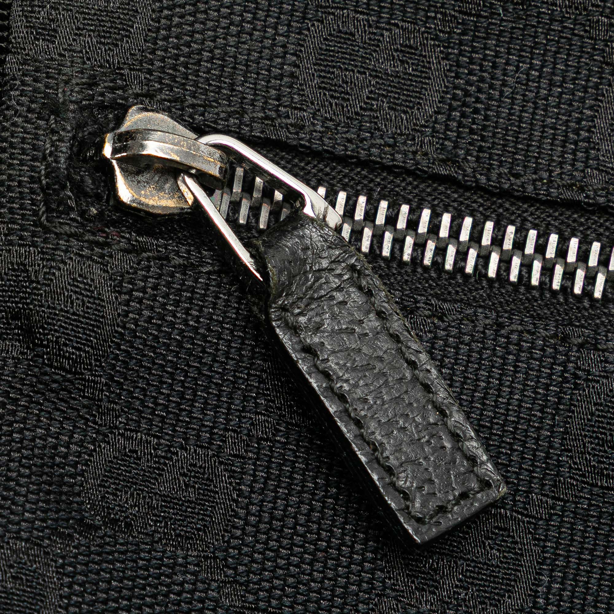 GG Canvas Double Pocket Belt Bag