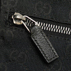 GG Canvas Double Pocket Belt Bag