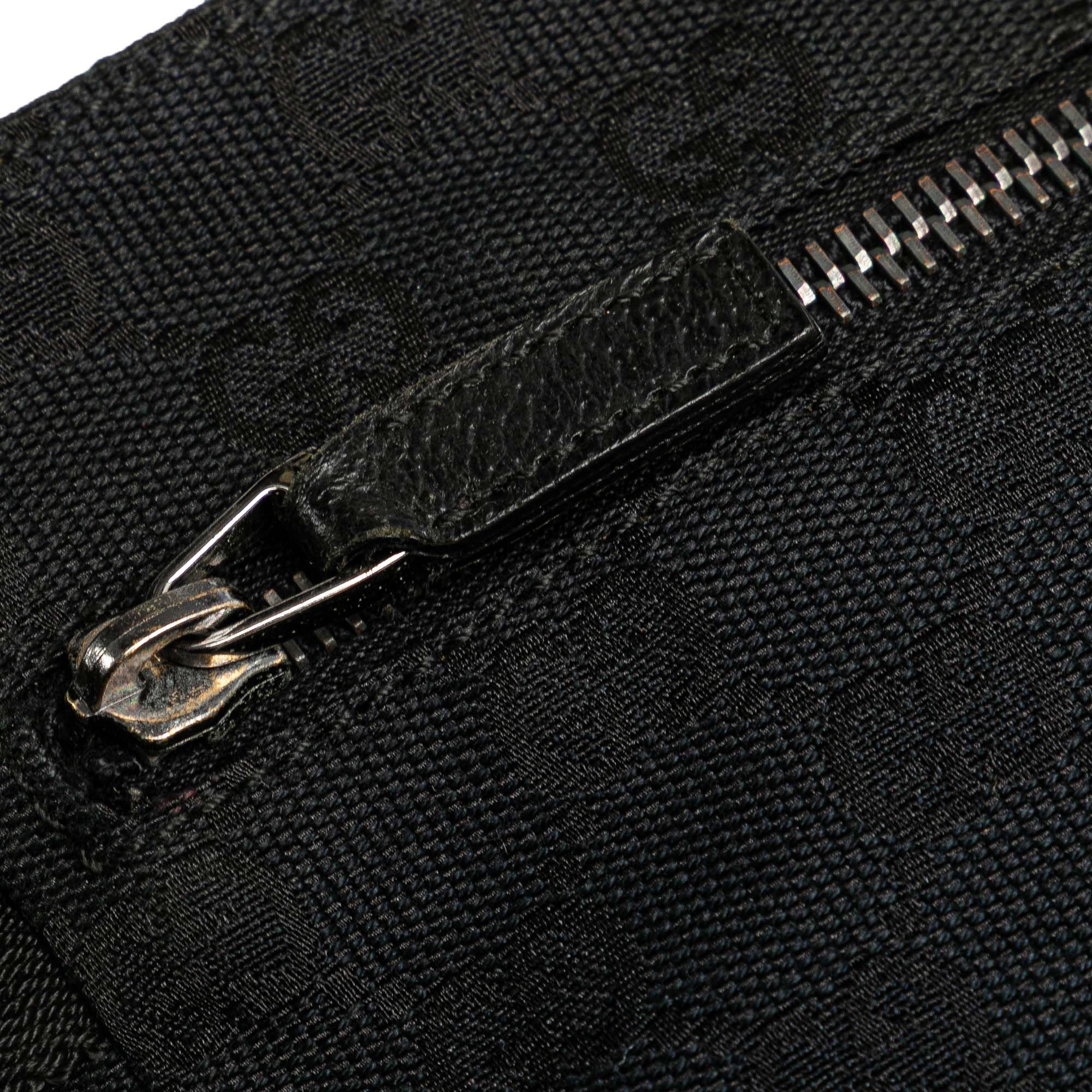 GG Canvas Double Pocket Belt Bag