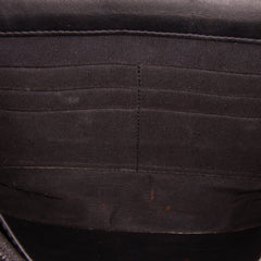 CC Quilted Patent Wallet On Chain