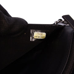 CC Quilted Patent Wallet On Chain