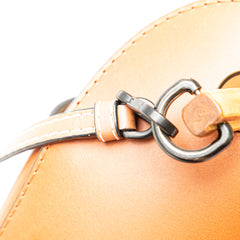 Calfskin Bamboo Bucket Bag
