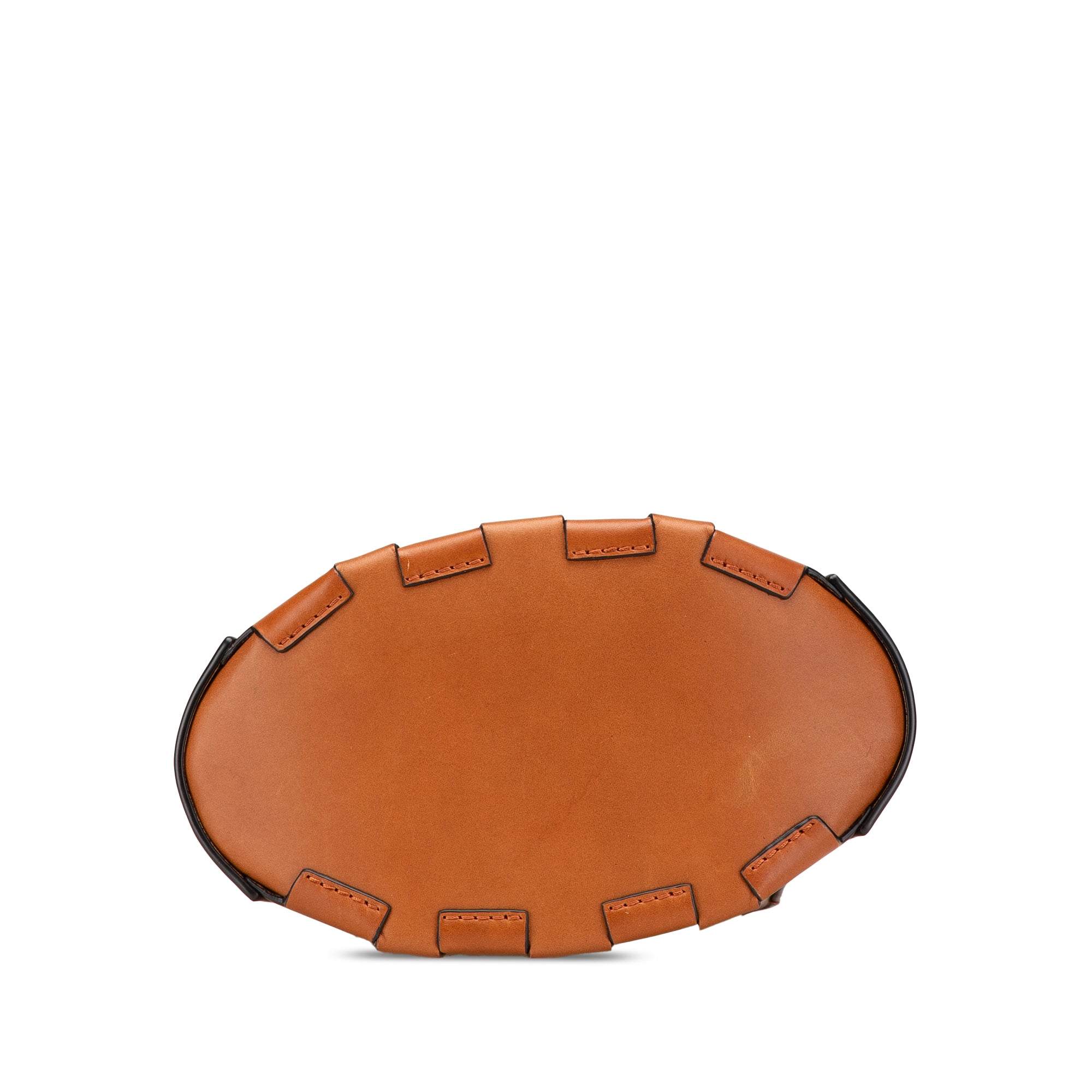 Calfskin Bamboo Bucket Bag