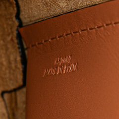 Calfskin Bamboo Bucket Bag