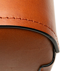 Calfskin Bamboo Bucket Bag