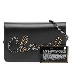 Calfskin Chain 20s Signe Wallet on Chain