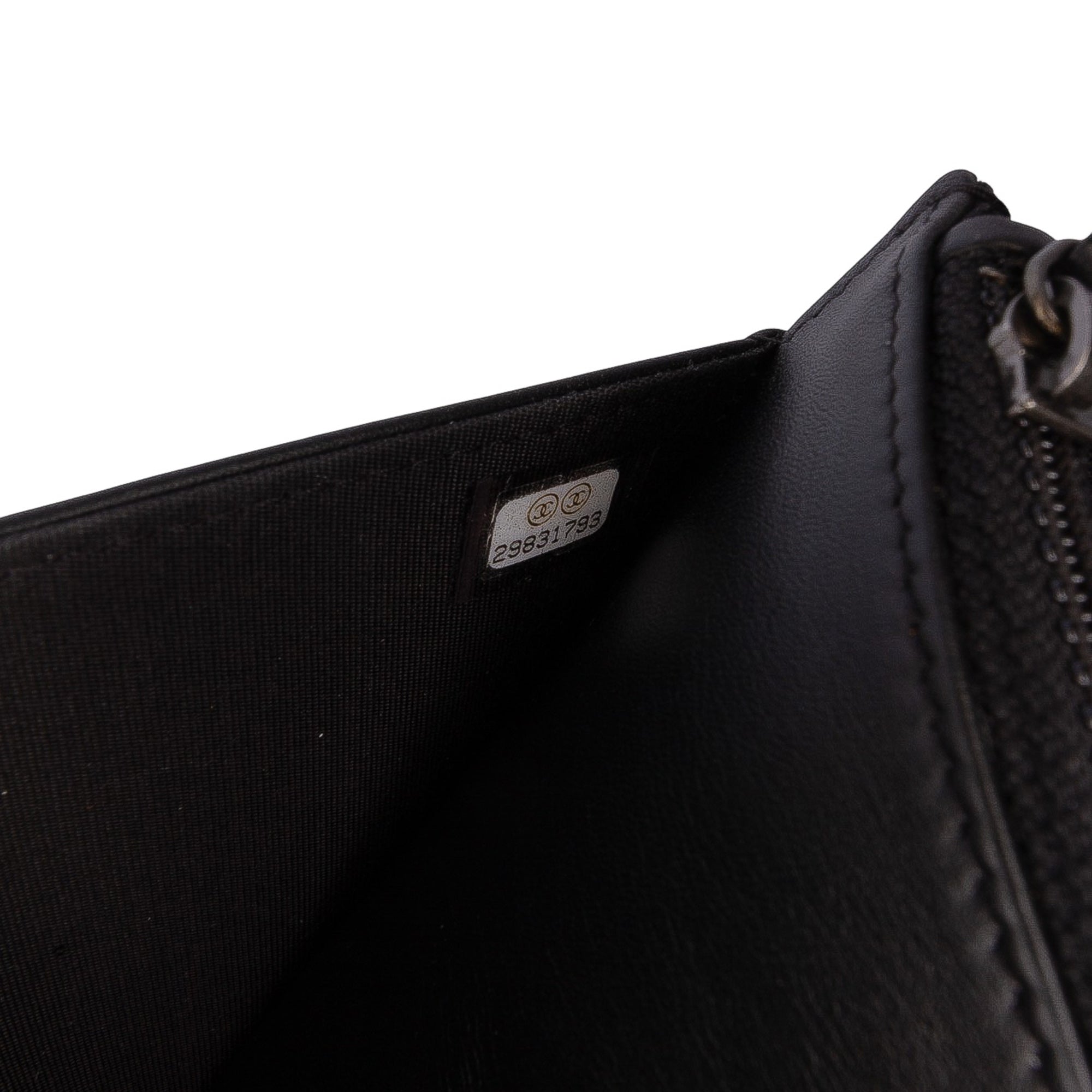 Calfskin Chain 20s Signe Wallet on Chain