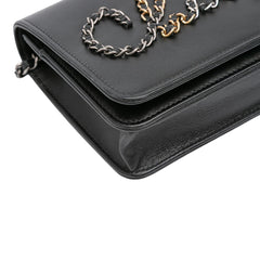 Calfskin Chain 20s Signe Wallet on Chain