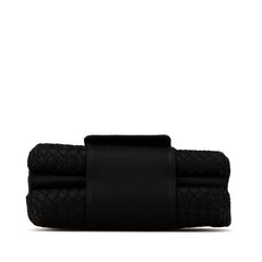 Canvas Intrecciato Buckle Flap
