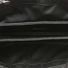 Canvas Intrecciato Buckle Flap