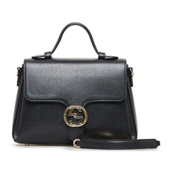 Dollar Calf Interlocking G Satchel