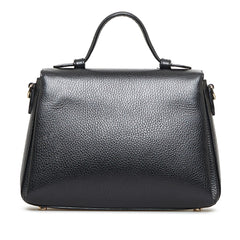 Dollar Calf Interlocking G Satchel