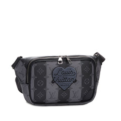 Monogram Eclipse Stripes Modular Sling Bag