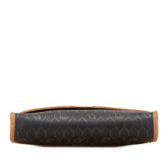 Honeycomb Coated Canvas Chain Crossbody
