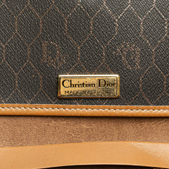 Honeycomb Coated Canvas Chain Crossbody