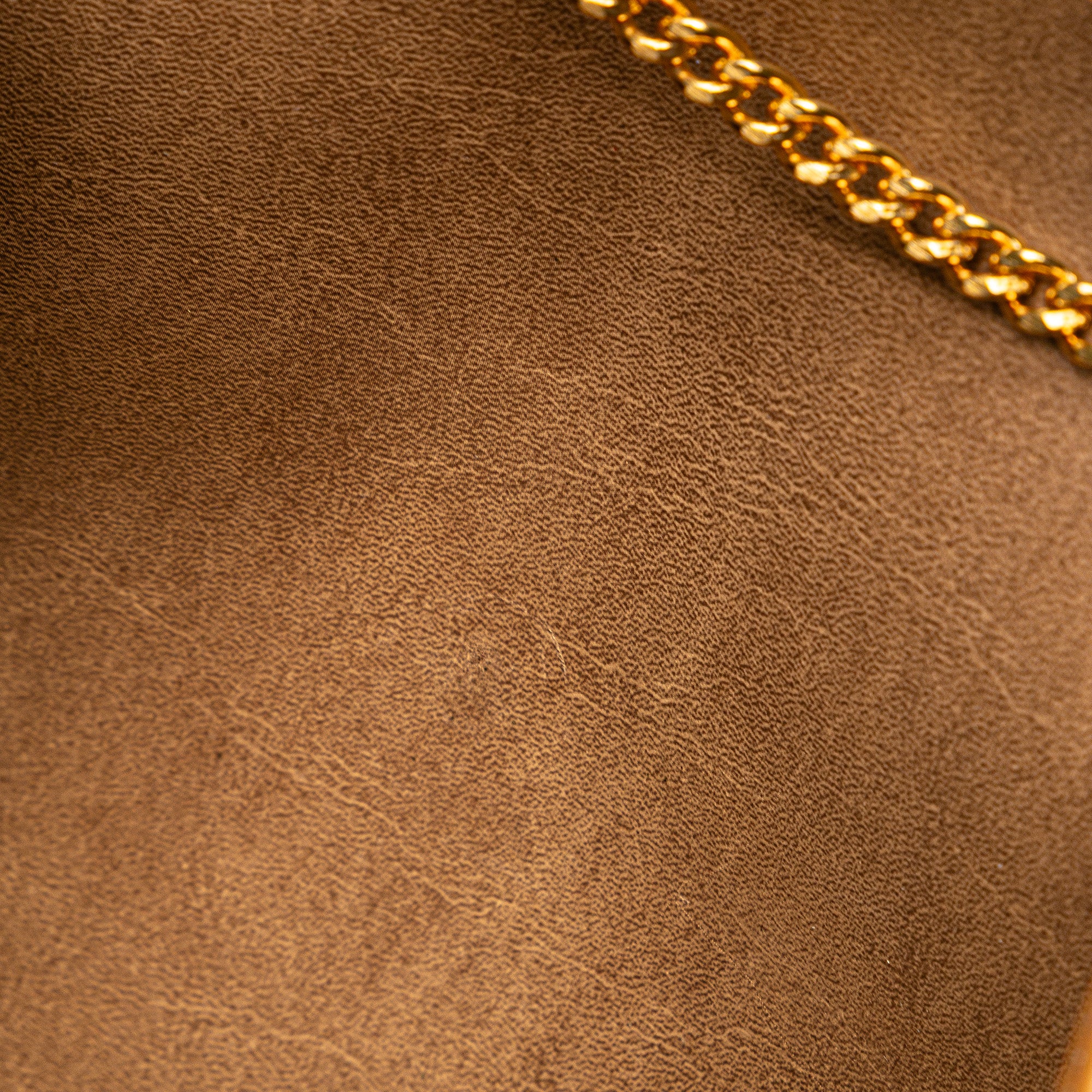 Honeycomb Coated Canvas Chain Crossbody