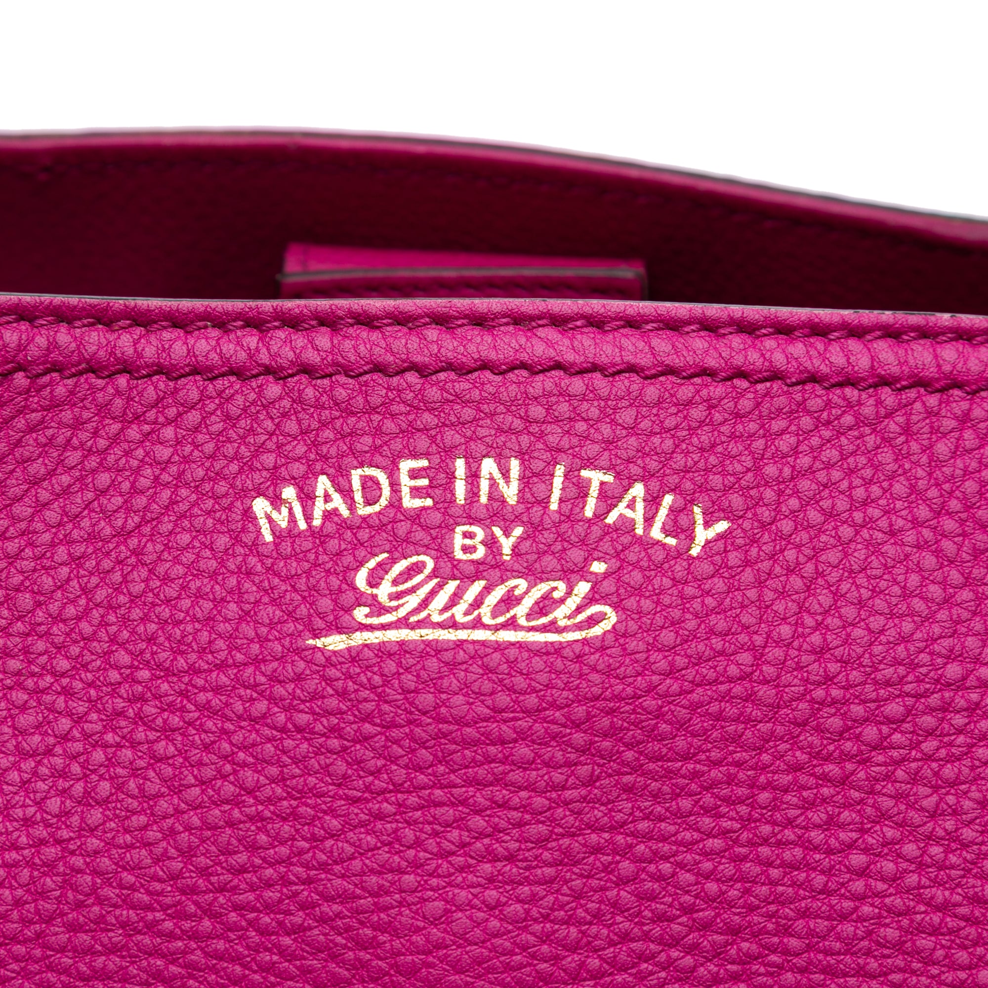 Medium Calfskin Bamboo Shopper Satchel