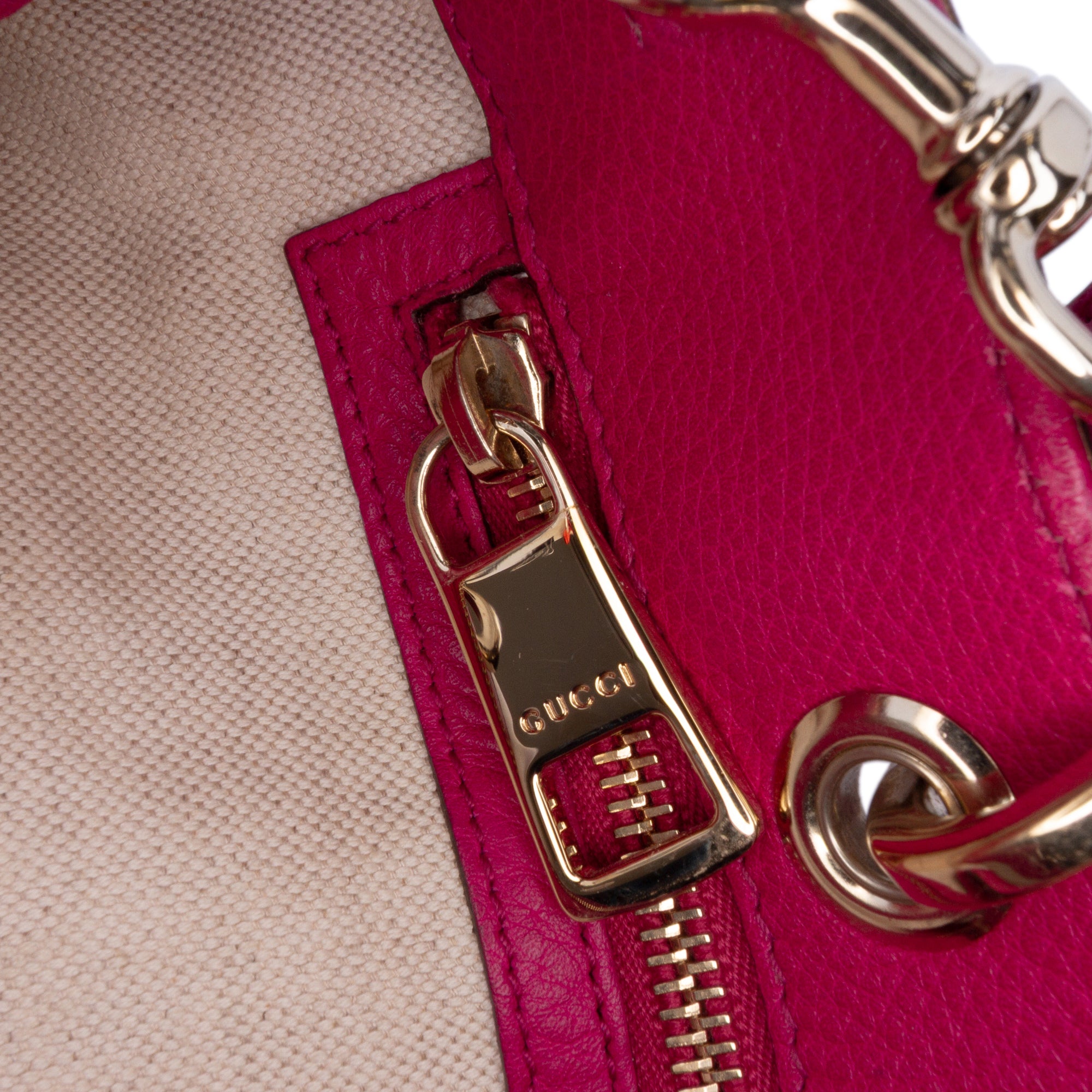 Medium Calfskin Bamboo Shopper Satchel