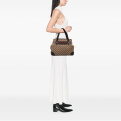 Medium GG Canvas Web Dressage Tote