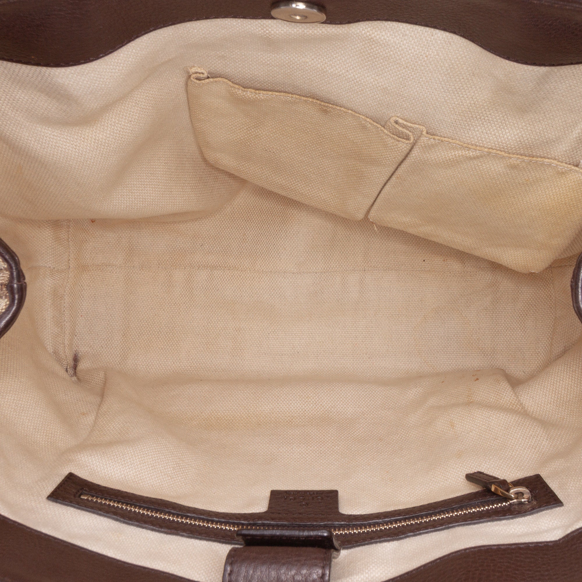 Medium GG Canvas Web Dressage Tote