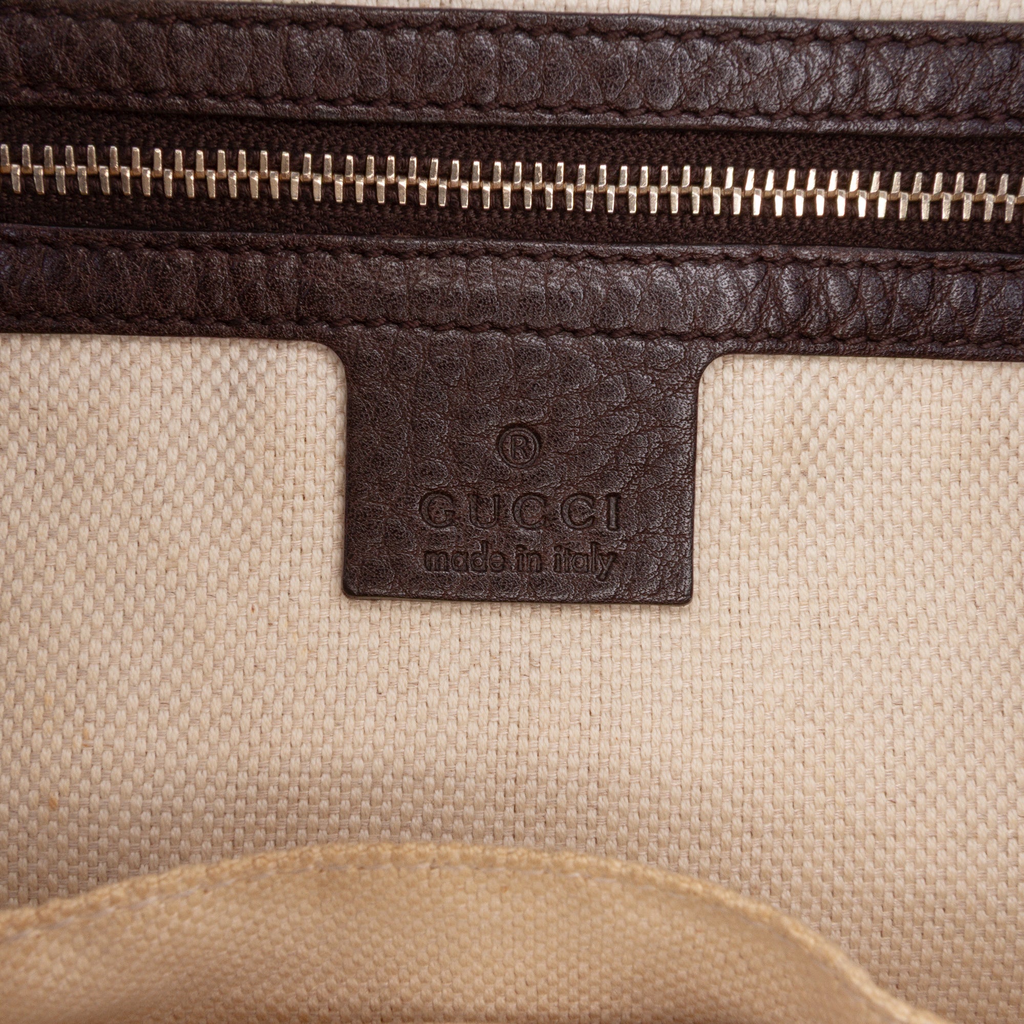 Medium GG Canvas Web Dressage Tote