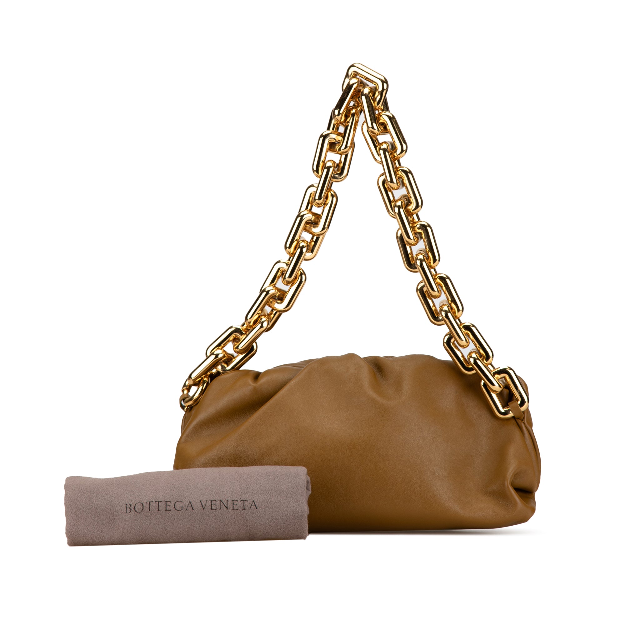 Lambskin Chain Pouch