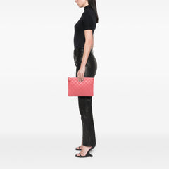 Medium Quilted Caviar O Case Clutch
