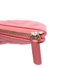 Medium Quilted Caviar O Case Clutch