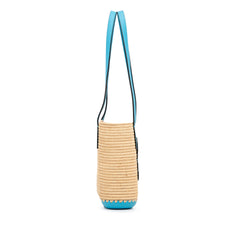 Raffia Square Basket Tote_2