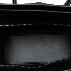 Nano Tricolor Leather Luggage Tote