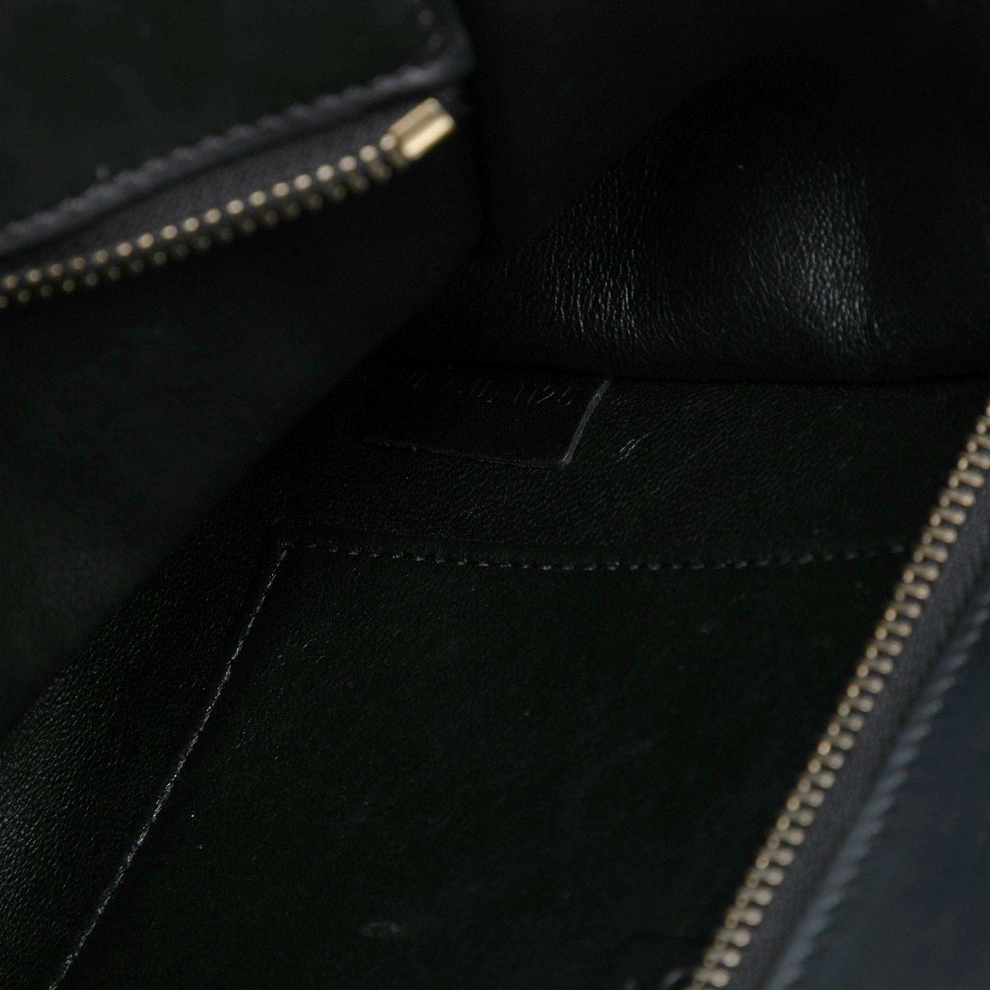 Nano Tricolor Leather Luggage Tote