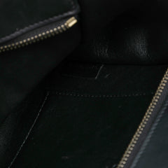 Nano Tricolor Leather Luggage Tote