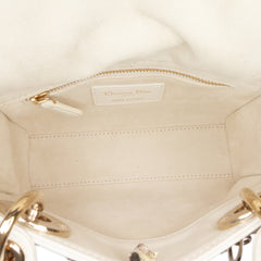 Mini Lambskin Cannage Lucky Star Studded Lady Dior